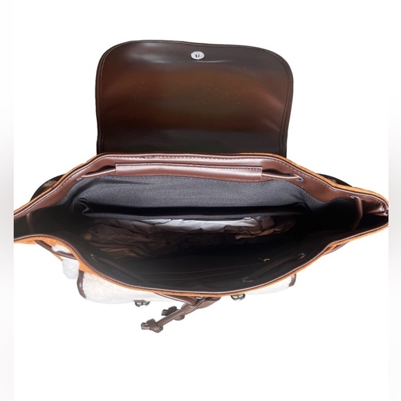 NWT Bearpaw, Full Backpack, Faux Suede & Shearling, In Hickory FINAL PRICE ♥️♥️ - Picture 6 of 8